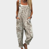 Greta | Mono Stampato con Spalline Grigio Comodo