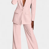 Rachele | Marnie Completo Blazer su Misura e Pantaloni a Gamba Larga