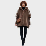 Beatrix |  Cappotto Elegante in Pelle