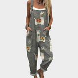 Silvia | Mono Stampa Spalline Grigio Comodo