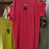 Anna | Vestito in cotone e lino