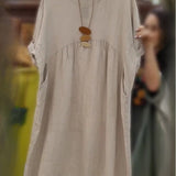 Anna | Vestito in cotone e lino