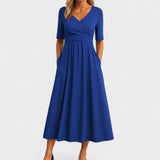 Elena | Abito midi elegante