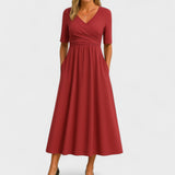 Elena | Abito midi elegante