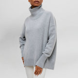 Rachele | Maglione Caldo e Raffinato con Collo Alto