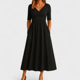 Elena | Abito midi elegante