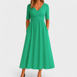 Elena | Abito midi elegante
