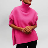 Rachele | Maglione Caldo e Raffinato con Collo Alto
