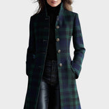 Valli | Cappotto Elegante a Quadri Senza Tempo