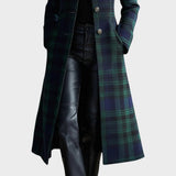 Valli | Cappotto Elegante a Quadri Senza Tempo