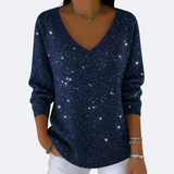 Sofia | Elegante Maglione con Scollatura a V