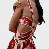 Bianca | Minidress con fiori