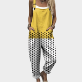 Elisa | Mono Spalline Bicolor con Pois Comodo