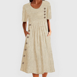 Camilla | Vestito Midi a Righe