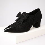 Scarpe con Tacco Vivienne con Fiocco
