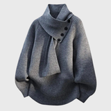 Ludovica | Maglione Elegante con Collo a Sciarpa