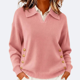 Cecilia | Maglione Morbido con Collo Chic