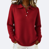 Alice | Maglione Morbido con Collo Polo