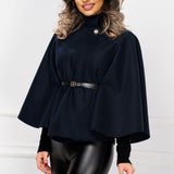 Cappotto con cintura