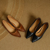 Scarpe con Tacco Alto in Vera Pelle Belle