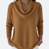 Beatrice | Maglione con Collo Ruffle Accogliente