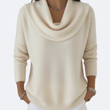 Beatrice | Maglione con Collo Ruffle Accogliente