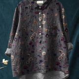 Ludovica | Camicia Casual con Stampa Floreale da Donna