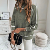 Bianca | Maglione elegante con collo alto