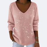 Sofia | Elegante Maglione con Scollatura a V