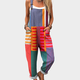 Nicole | Mono Stampato Multicolore con Spalline Comode