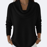 Beatrice | Maglione con Collo Ruffle Accogliente