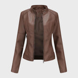 Romina | Giacca di Pelle Casual
