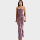 Giorgia | Vestito in Satin con Top Incorporato