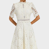 Chiara | Vestito Midi in Pizzo