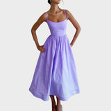 Margherita | Vestito Con Spalline Sottili