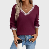 Emma | Maglione Morbido con Scollatura a V