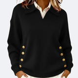 Cecilia | Maglione Morbido con Collo Chic