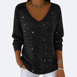 Sofia | Elegante Maglione con Scollatura a V