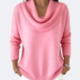 Martina | Maglione con Collo Ruffle Accogliente