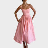 Margherita | Vestito Con Spalline Sottili