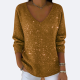 Sofia | Elegante Maglione con Scollatura a V
