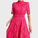 Chiara | Vestito Midi in Pizzo