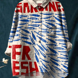 Rachele | Maglietta Casual d'Arte di Pesce Vintage da Donna