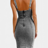 Viola | Vestito in Denim