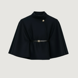 Cappotto con cintura