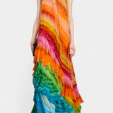 Bianca | Vestito multicolore