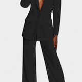 Rachele | Marnie Completo Blazer su Misura e Pantaloni a Gamba Larga