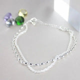 Bracciale in Argento con Zirconia
