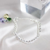 Bracciale in Argento con Zirconia