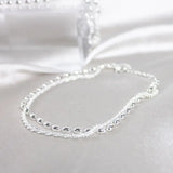 Bracciale in Argento con Zirconia